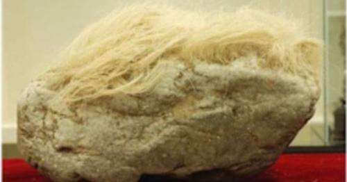 Bí ẩn hòn đá mọc tóc trắng ở Trung Quốc khiến nhiều người bối rối