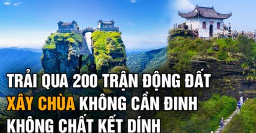 Chùa cổ nghìn năm, chim không vào, mối không đục, nhện không giăng, bụi trần không bám