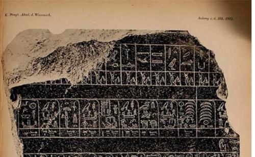 Bí ẩn về phiến đá Palermo: Bằng chứng về các phi hành gia cổ đại ở Ai Cập?