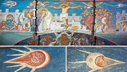 Thông điệp ẩn? Những bức tranh thế kỷ 15 này cho thấy bằng chứng về UFO?