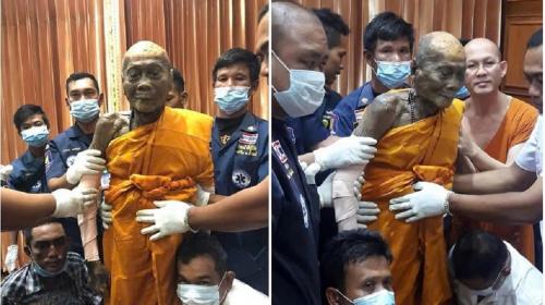 Nhà sư Thái Lan qua đời 2 tháng, thân thể bất hoại, gương mặt vẫn giữ nụ cười