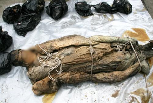 Ngôi mộ hơn 500 tuổi bất ngờ khi tìm thấy 2 xác ướp gần như nguyên vẹn.