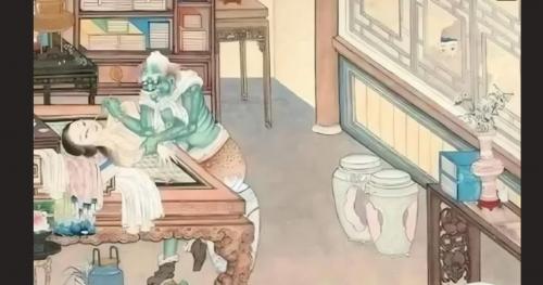 Bức tranh ma quái trong bảo tàng Trung Quốc: Càng nhìn càng lạnh gáy?