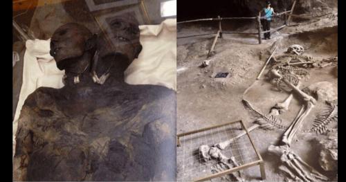 Kap Dwa – Người khổng lồ 2 đầu và bộ xương quấn quanh thân người khổng lồ