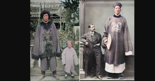 Phát hiện hình ảnh về người khổng lồ Trung Quốc từ thế kỷ 19